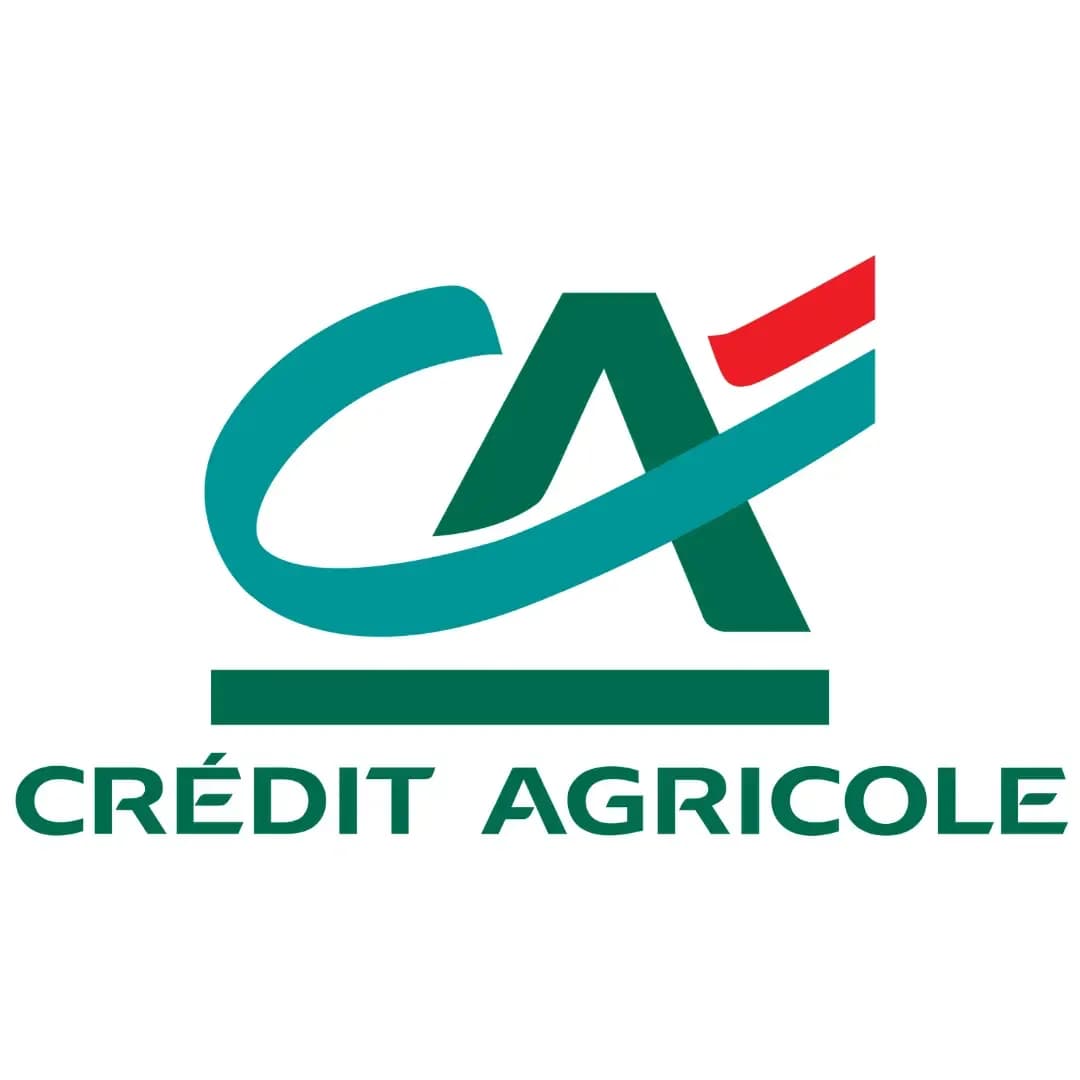 Logo du Crédit Agricole, client d’ADJ Voyages