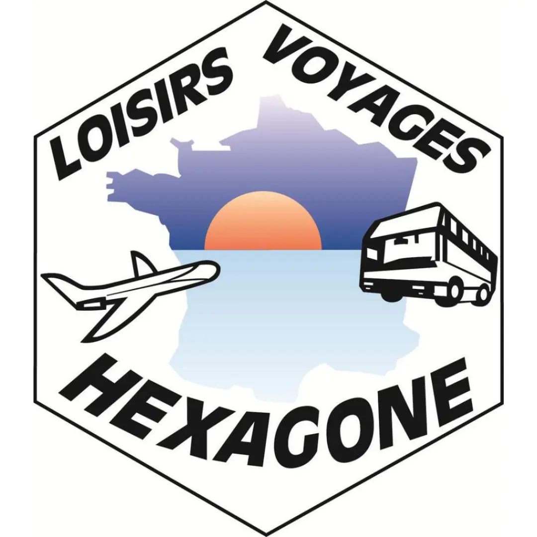 Logo Loisirs Voyages Hexagon Partenaire ADJ Voyage Société Transport Bus Seloncourt