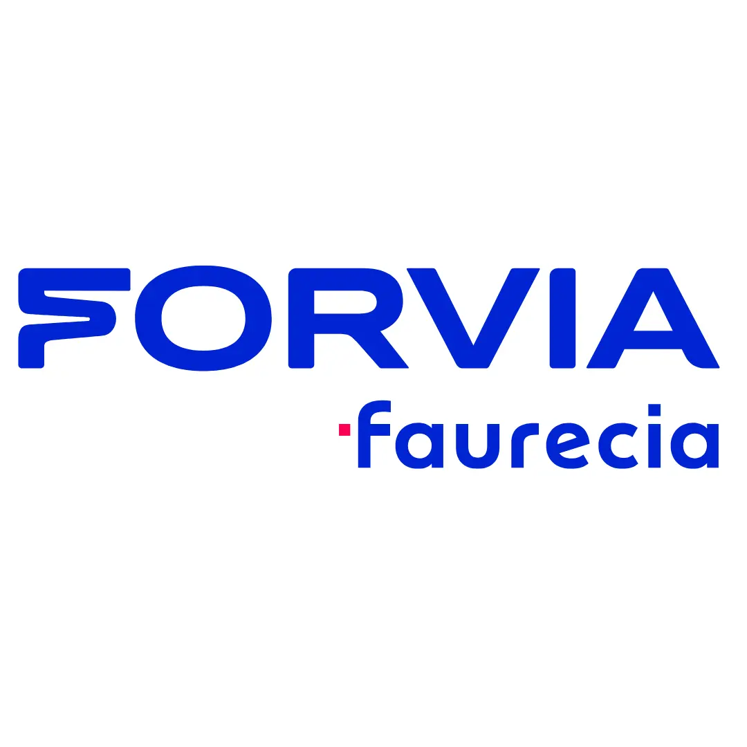 Logo FORVIA Faurecia Partenaire ADJ Voyage Société Transport Bus Seloncourt